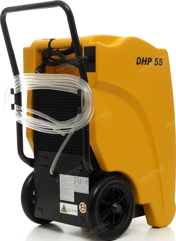 Osuszacz powietrza Master DHP 55 jest łatwy w czyszczeniu
